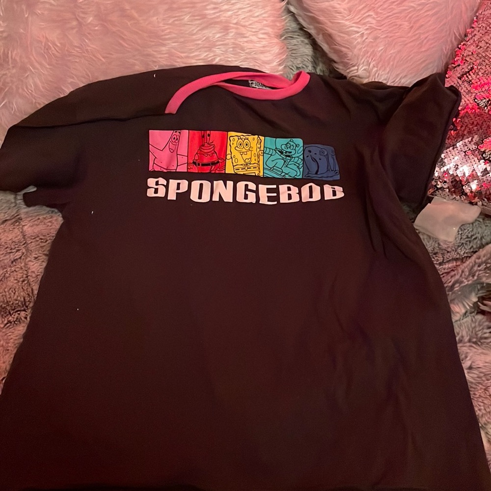 Colorful SpongeBob Shirt.